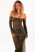 Robe Lola Matcha