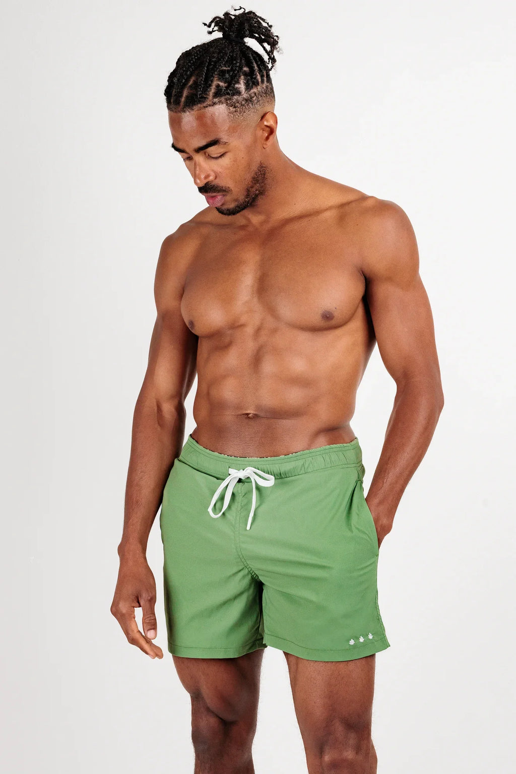 Short Homme Palm Panther (Vert)