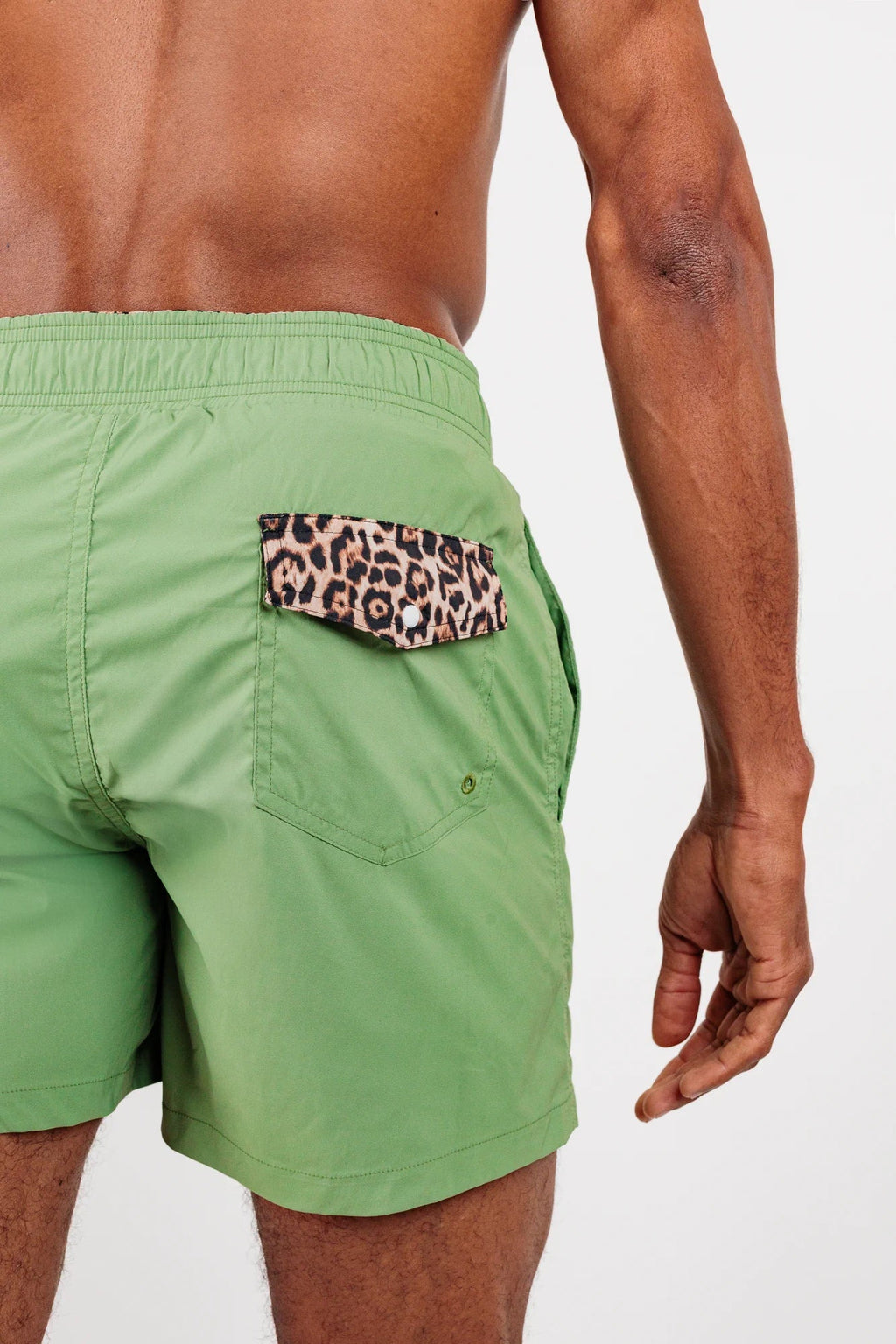 Short Homme Palm Panther (Vert)