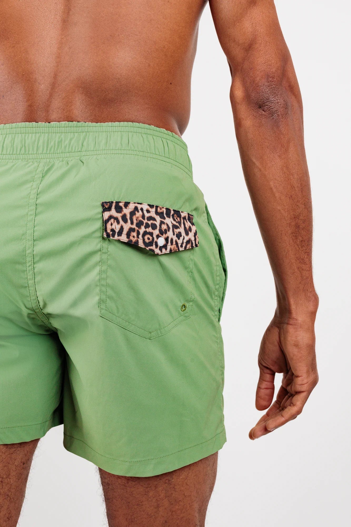 Short Homme Palm Panther (Vert)